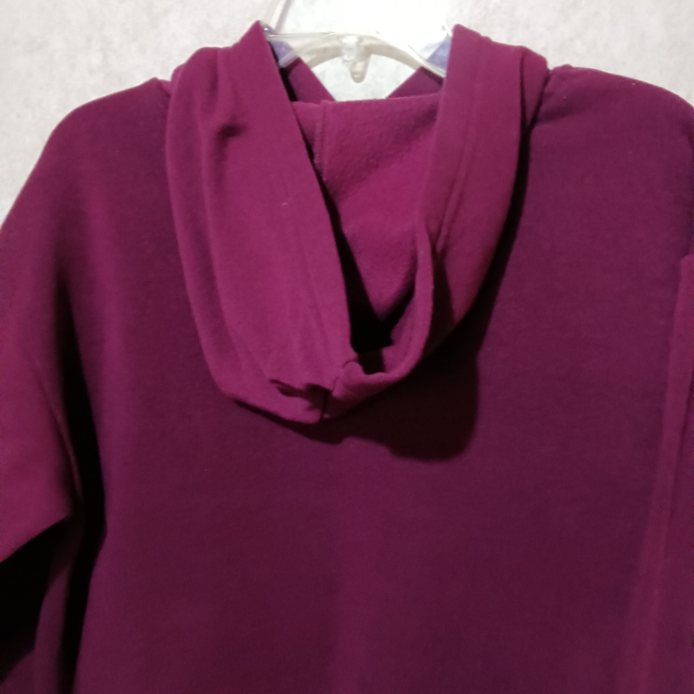 Just Be purple pullover hoodie size large - Picture 4 of 5